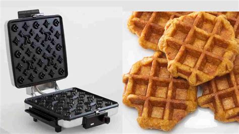 Louis Vuitton waffle maker: Ultimate Luxury Breakfast